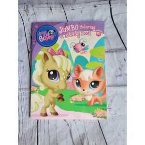 Littlest pet shop Coloring And Activity Book 2011 Unused